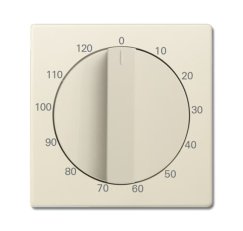 ABB Future linear,Solo Kryt ovládače časového slonová kost 1771-82-103