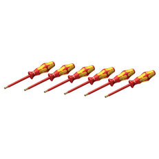 Sada 6ks šroubováků plochých 1000V Kraftform, rozměry 2,5-6,5mm SR  6,5 SET