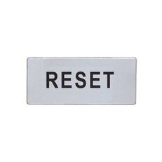 Lovato LPXAGB222 Štítek ''''RESET''