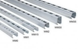 BIS RapidRail Lišta WM35 6m 38x40x2,0