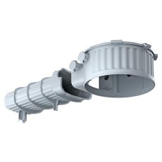 Montážní kryt s tunelem HaloX 180 délka tunelu 325mm do betonu KAISER 1282-40