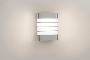 Venkovní nástěnné svítidlo Raccoon inox 1x3W PHILIPS 172734716
