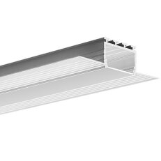 LED hliníkový profil KLUŚ KOZUS neanodizovaný 3m /B7823_3m/ ALUMIA A07823N_3