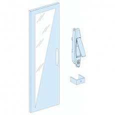 8544 Pruhledné dvere IP55, Š=400mm