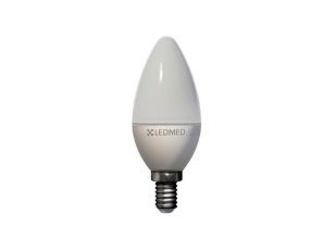 LED SVÍČKA světelný zdroj 230V 5W E14 - neutrální LEDMED LM65305001