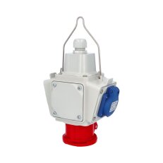 Zásuvkový závěsný box PowerBOX  IP44 1x230V, 1x400V/16/5 FAMATEL pb070