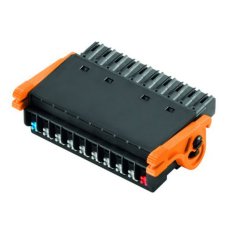 Zásuvný konektor DPS BL-I/O 3.50/10/180LR NPN LED SN BK BX WEIDMÜLLER 1531200000