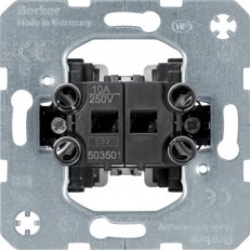 Kolébkové tlačítko řaz. 1/0 + 0/1 10A 250V modul přístroje BERKER 503501