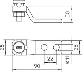 OBO 5304601 Propojovací svorka 5005 DIN-FT