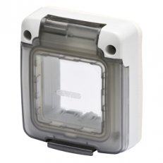 Kryt pro 2M, vodotěsný, IP65, šedá GEWISS GW27403
