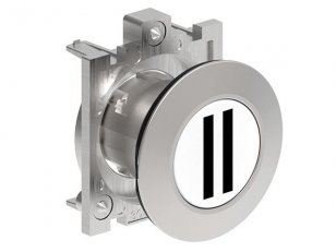 Tlačítkový ovladač, s návratem,  ?30mm z