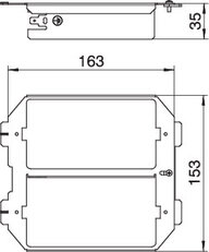 OBO 7407748 Modulární nosič MT 4R4 AP 2