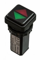 Indikační signálka US-09 G/G 230AC d30mm zelená/zelená ELECO 895582