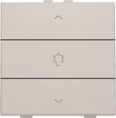 NHC 3násobný ovladač 1x stmívání -LIGHT GREY NIKO 102-51043