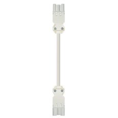 kabel propojovací se dvěma konektory gesis, 3-pól, 3*1,5mm2, délka 4m, bílý