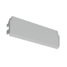 Záslepka KLUŚ RAM-TEK-100 pro AL profil, šedá /24357/ ALUMIA C24357C02
