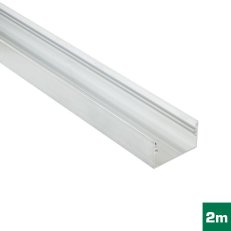 AL profil FKU70 C10 pro LED, bez plexi, 2m, surový FK TECHNICS 4731630