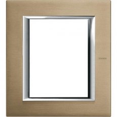 Legrand HA4826NX BTAX RÁMEČEK 3+3 TITAN BROUŠ