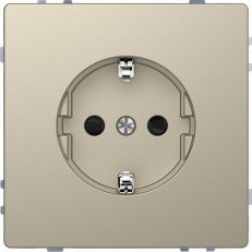 Zásuvka Merten D-Life 250V/16A SCHUKO šroubová Sahara SCHNEIDER MTN2400-6033