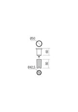 Zápustné svítidlo XPI INCAS LED SMD 2.3W IP65 3000K REDO 90044