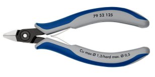 Přesné boční štípací kleště na elektroniku 125 mm KNIPEX 79 52 125