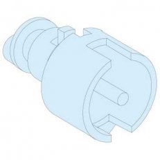 Schneider 09932 Vložka se čtvercovým otvorem 6mm, IP55
