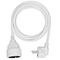1z prodlužovací přívod - spojka, 3m, 3 x 1mm2, bílá SOLIGHT PS03