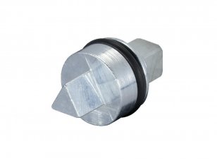 Rittal 2460650 Vložka uzávěru,L=27,CNOMO,trojhran 6,5mm