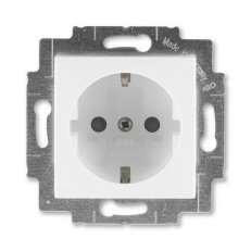 ABB 5520H-A03457 01 Zásuvka 1násobná s ochrannými kontakty(schuko),s clonkami