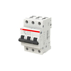 ABB S203MT-B13, třífázový jistič,  13A, B, 10kA, určeno pro drážní aplikace