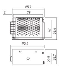 DRIVER TC 12V 36W IP20