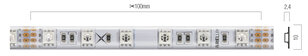 XSTRIP RGB IP65 5m/reel LEDS STRIP 14,4W