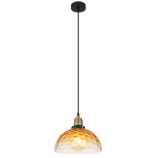 Závěsné svítidlo SALVY černá 1x60W E27 IP20 GLOBO 15786H1