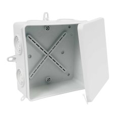 KRABICE S KRYTÍM IP 54, konfigurace KA, barva SVĚTLEŠEDÁ/RAL7035 KOPOS 8135_KA