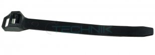 VPCRO 4,8x250 Vázací páska černá rozebíratelná 4,8x250mm