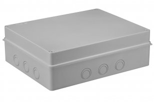Malpro S-BOX 716 Krabice S-BOX 716, 380 x 300 x 120 mm, 12 průchodů, IP