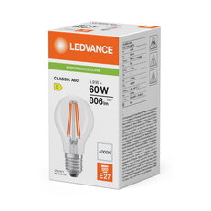 Světelný zdroj LED CLASSIC A P 5.9W 840 Clear E27 LEDVANCE 4099854465994