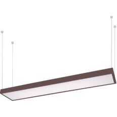 Závěsné svítidlo Quatro panel S 1200x200 závěs hnědá 2x28W IP20 G5 913256/06