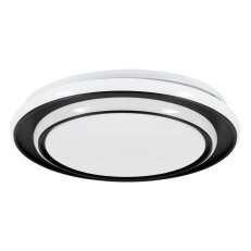 Stropní svítidlo MOSCHETTA LED-CCT d400 24W IP20 černá/bílá EGLO 902046