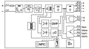 Měnič DC/DC QUINT4-PS/24DC/24DC/5/PT PHOENIX CONTACT 2910119