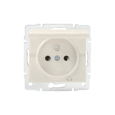Zásuvka LOGI IP44 krémová KANLUX 33491