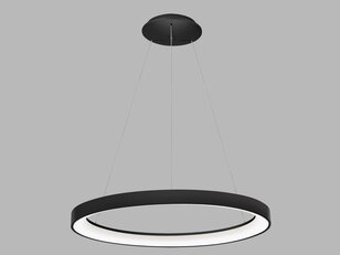 Závěsné svítidlo LED2 BELLA SLIM 78 P-Z, B DALI/PUSH 60W 2700K/3000K/4000K černá