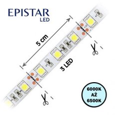 4730930-60 LED pásek 60LED/m,5050,IP20,6000-6500 K,12V