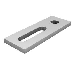 Hliníkový adaptér pro M10, 40x83x6 mm AC HB AP M10 40x83x6 ALU