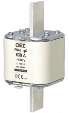 PNA3 224A gG Pojistková vložka AC 500V/DC 440V vel.3 OEZ:40357