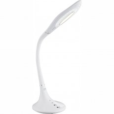 Stolní lampa PATTAYA bílá LED 9W 230V, 520lm, CCT 3000-4500-6500K GLOBO 58271
