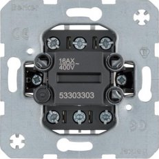 Kolébkový vypínač, řazení 3, 16 AX, 400 V~, modul přístroje BERKER 53303303