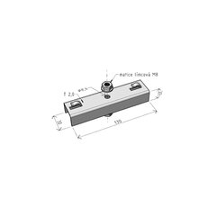 Podpěra PZMP 100 ''GZ'' pro žlab 100/50, 100/100 ARKYS ARK-216210