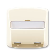 Kryt dvojzásuvky telefonní (pro přístroj 5013U) 5013A-A00215 C slonová Tango ABB