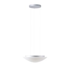 Závěsné svítidlo AURA LE5 24W IP40 3K ON/OFF SKLO OPAL stříbro OSMONT AUR67433